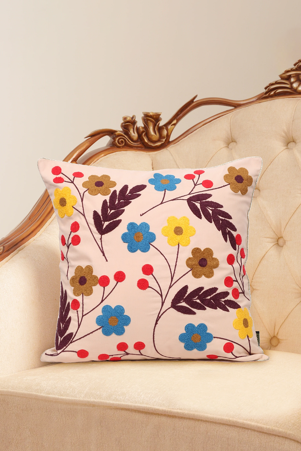 Cushion Cover - Toffee Cream