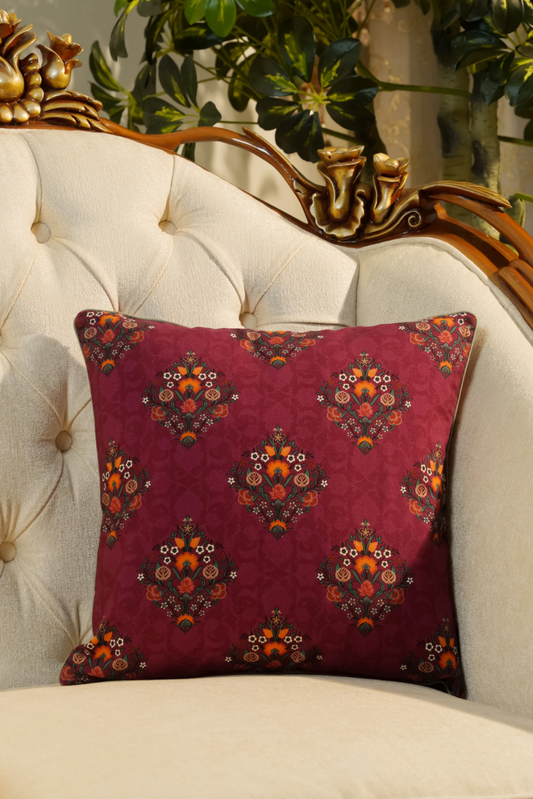 Cushion Cover - Crimson Red