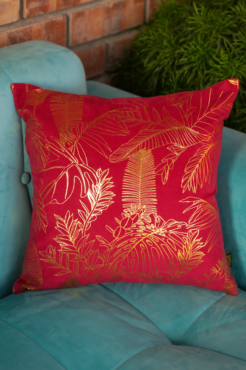 Cushion Cover  - Bright Rose