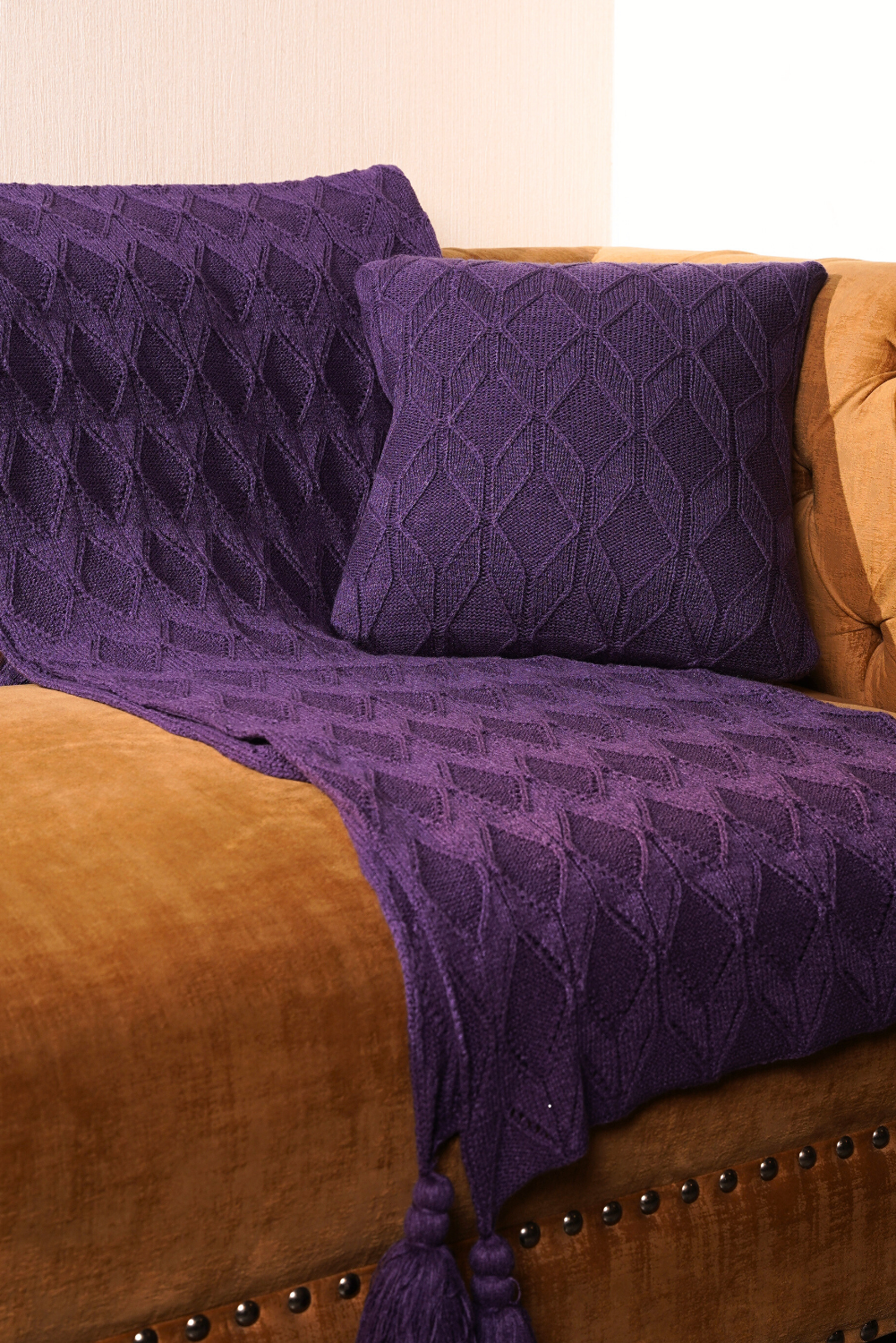 Sofa Throws - Purple