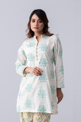 Ready-to-Wear Three Piece Lawn with Cotton Dupatta