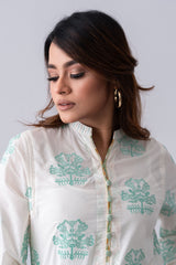 Ready-to-Wear Three Piece Lawn with Cotton Dupatta