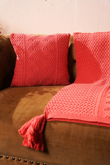 Sofa Throws - Hot Pink