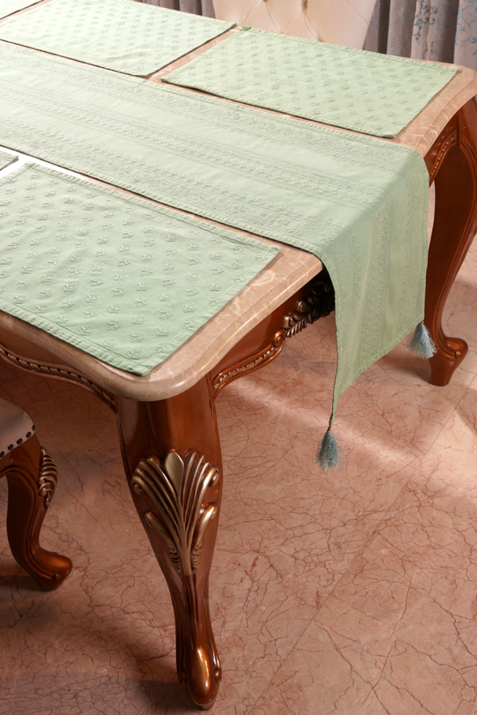 Table Runner - Pastel Green (14x72Inch)