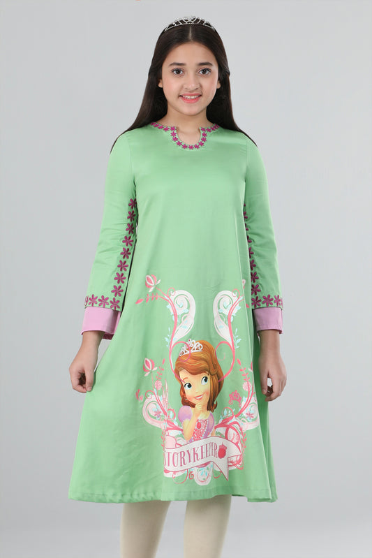 Junior Girls Ethnic Frock (10-14 Years) - Disney