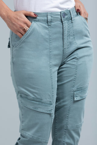 Women's Cargo Twill Trousers