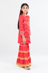 Princess Ethnic Partywear Set (6-8 Years)