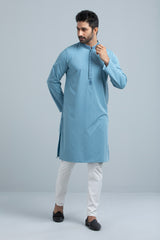 Men's Semi-Formal Embroidered Panjabi