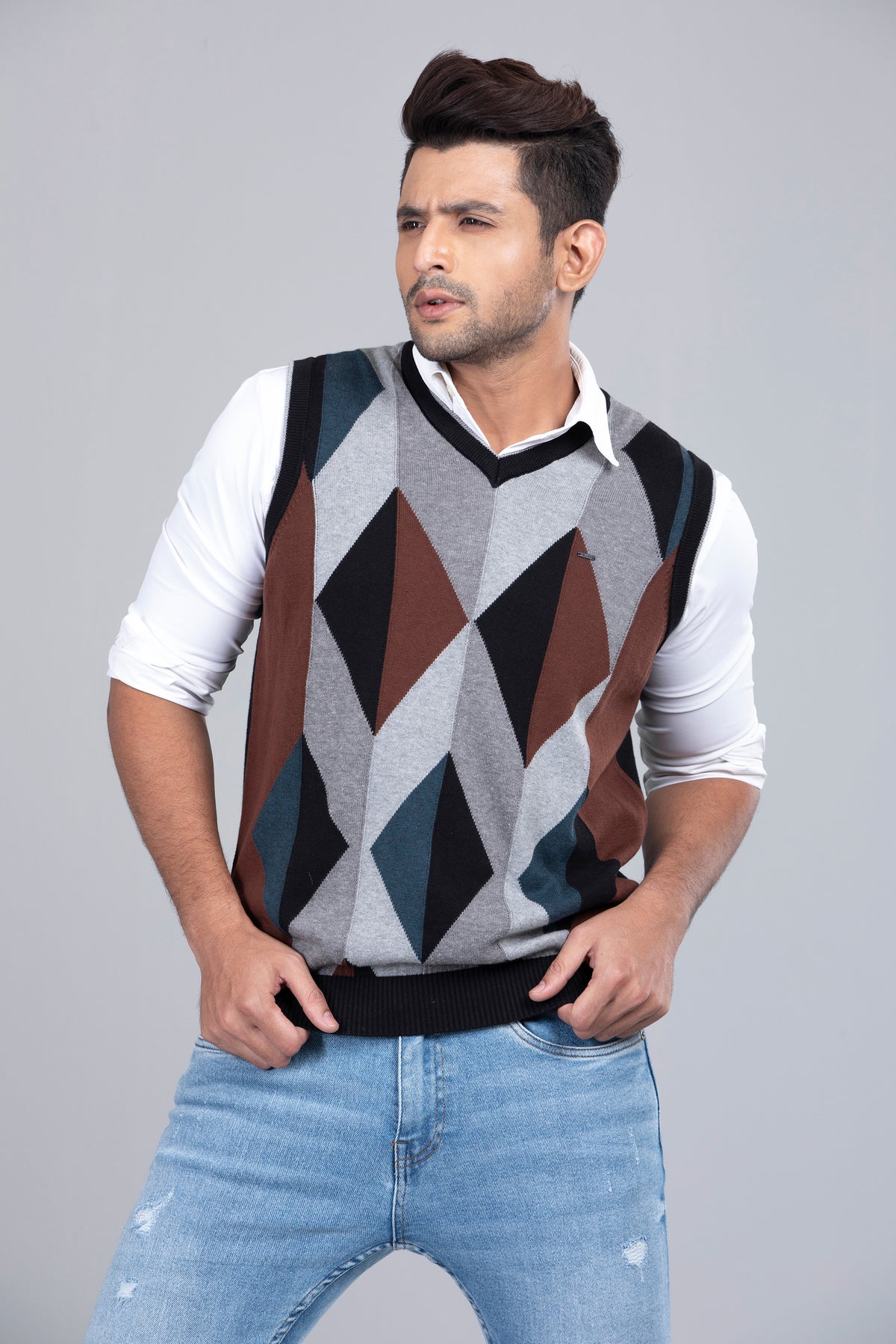 Men's Sleeveless Sweater