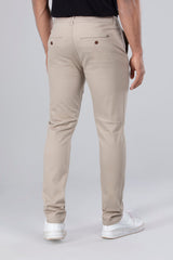 Dobby Fabric Chino Trousers