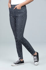 Women's Surface Ornamented Denim