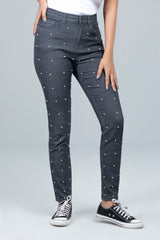 Women's Surface Ornamented Denim