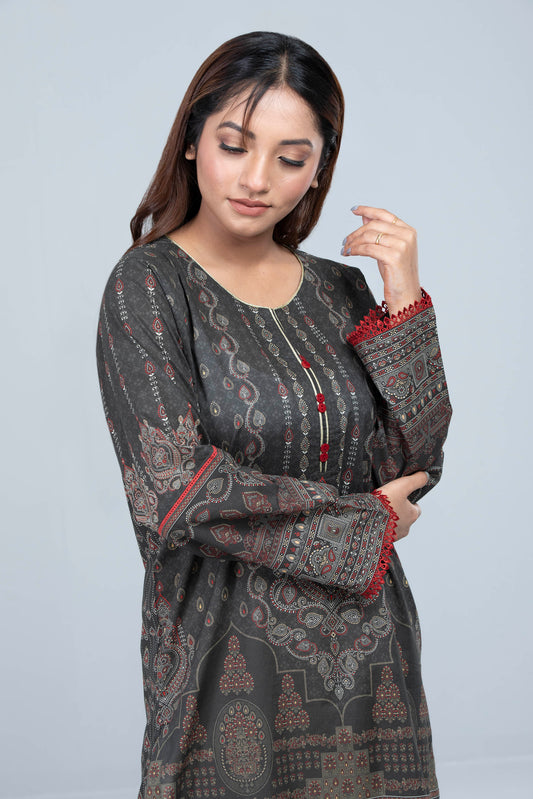 Women's Lawn Kurta - One Piece