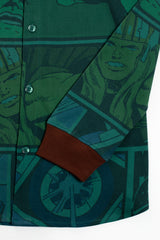 Junior Boys Casual Shirt (10-14 Years) - Marvel