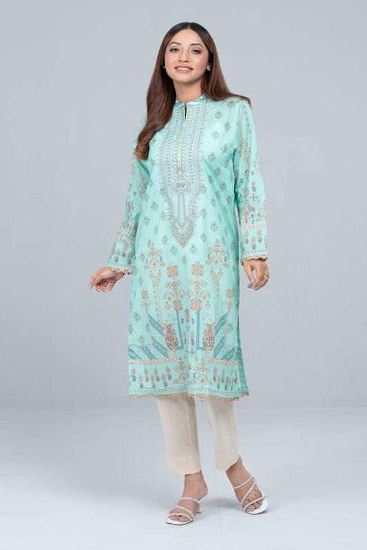 Women's Lawn Kurta - One Piece