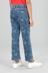 Princess Denim Bottom (6-8 Years)