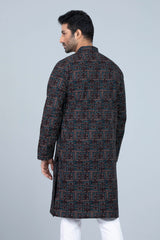 Men's Regular Fit Printed Panjabi