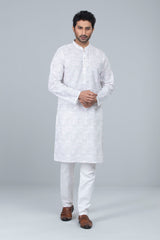 Men's Regular Fit Printed Panjabi