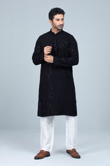 Men's Semi-Formal Viscose Panjabi