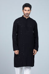 Men's Semi-Formal Viscose Panjabi