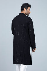 Men's Semi-Formal Viscose Panjabi