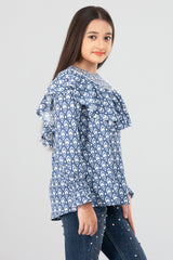 Junior Girls Western Fashion Top (10-14 Years)