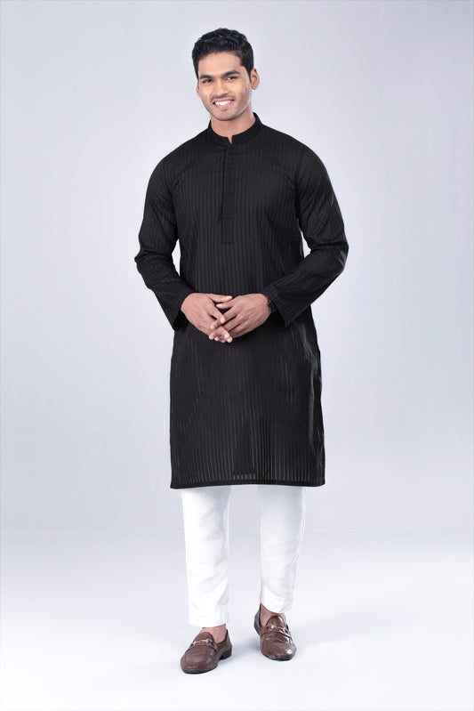 Men's Semi-Formal Dobby Panjabi