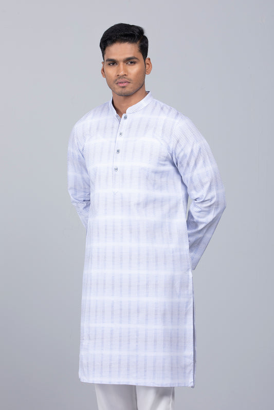 Men's Semi-Formal Dobby Panjabi