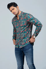 Men's Digital Printed Casual Shirt