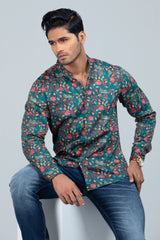 Men's Digital Printed Casual Shirt