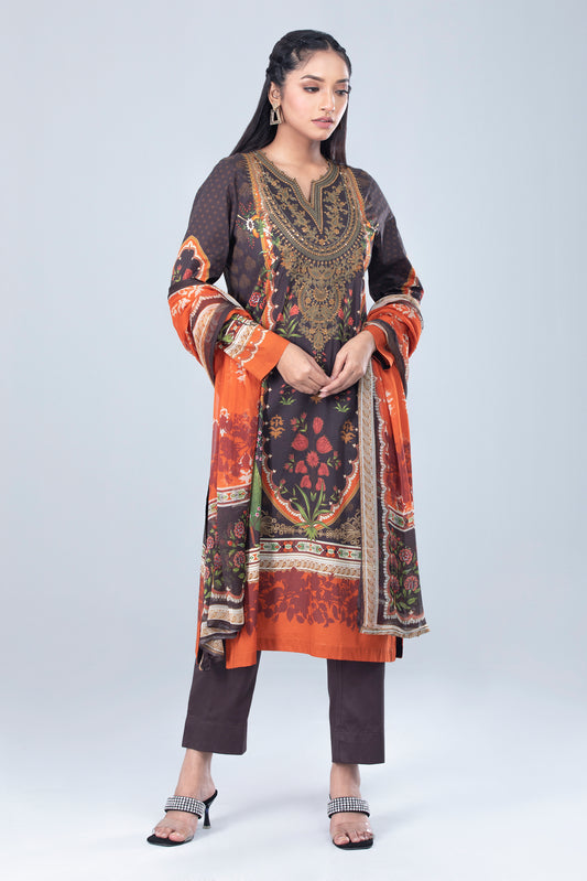 Women's Lawn - Three Pieces