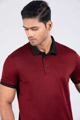 Double Mercerised Luxury Printed Polo Shirt