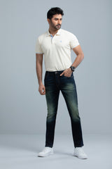 Rustic Blue Slim Fit Jeans