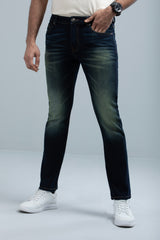 Rustic Blue Slim Fit Jeans