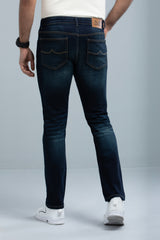 Rustic Blue Slim Fit Jeans