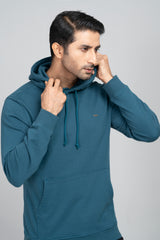 Relaxed Fit Cotton Hoodie with Adjustable Hood