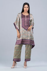 Ready-to-wear Printed Two-Piece Semi-Formal Matching Kaftan Set