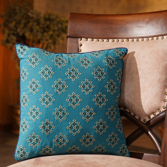 Cushion Cover - Teal Blue