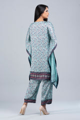 Ready-to-wear Printed Two-Piece Semi-Formal Matching Kaftan Set