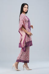 Ready-to-wear Printed Two-Piece Semi-Formal Matching Kaftan Set