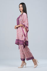 Ready-to-wear Printed Two-Piece Semi-Formal Matching Kaftan Set