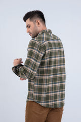 Regular Fit Checkered Casual Shirt