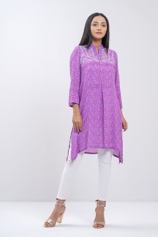 'Sophia' Themed Printed and Embroidered Ethnic Kurti - Disney