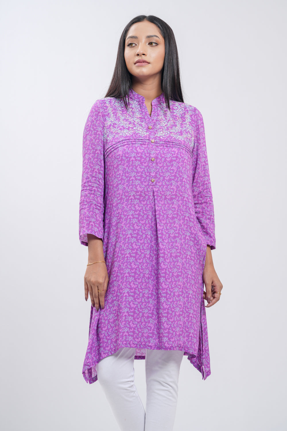 'Sophia' Themed Printed and Embroidered Ethnic Kurti - Disney