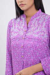 'Sophia' Themed Printed and Embroidered Ethnic Kurti - Disney