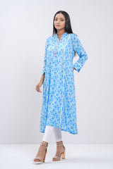 'Frozen' Themed Digital Printed Viscose Ethnic Kurta - One Piece - Disney