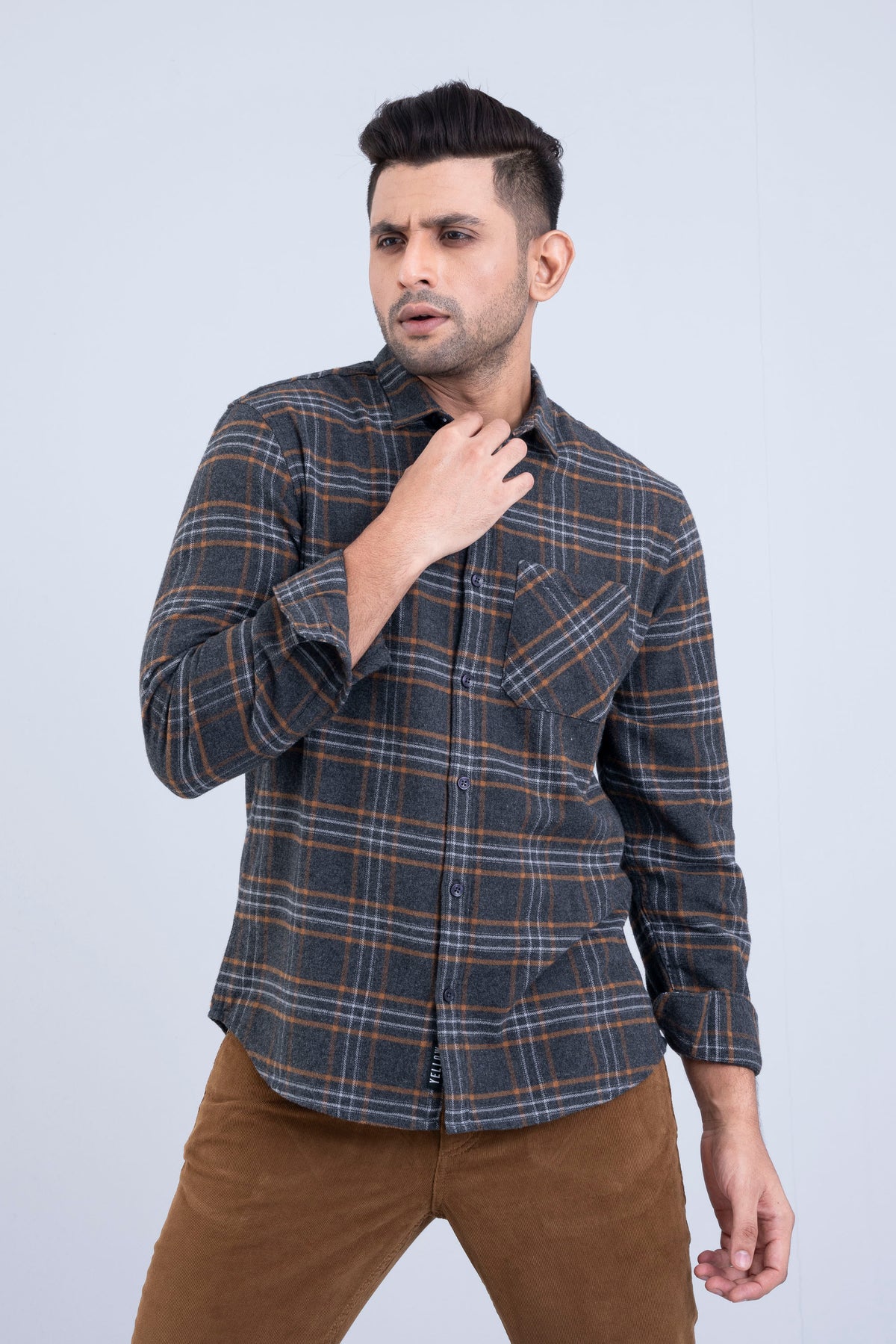 Men's Checkered Casual Shirt