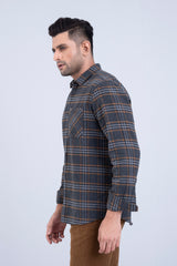 Men's Checkered Casual Shirt