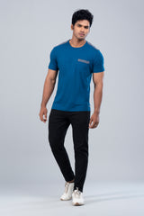 Regular Fit 'Ethnic Touch' Casual T-Shirt