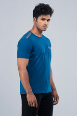 Regular Fit 'Ethnic Touch' Casual T-Shirt